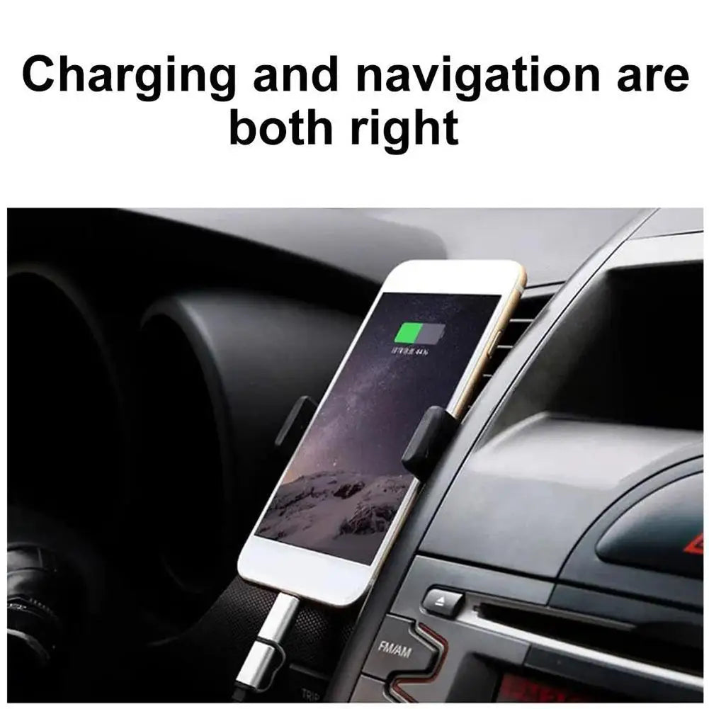 Car Air Outlet Mount Clip Interior Car Phone Holder Universal Mobile Holder ABS Car Mount Phone Support Mobile Phone Holder